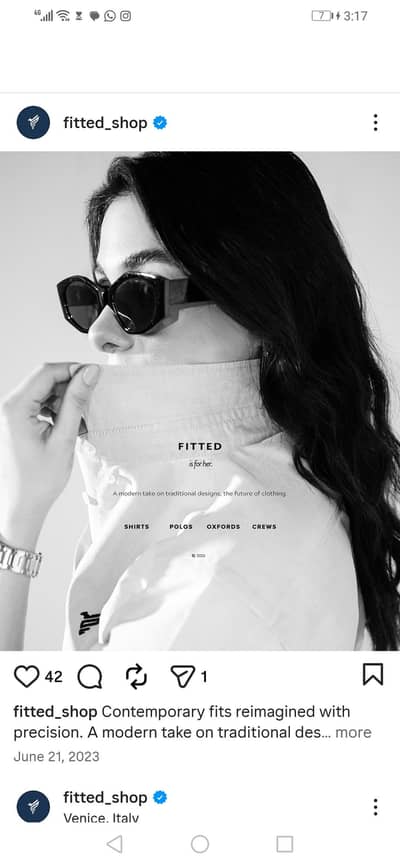 it's white cotton long dress from @fitted_shop
