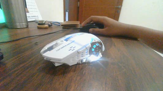 rgb sd105 wireless mouse with side buttons and dpi adjuster