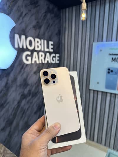 Iphone 16pro max 256gb Full Box Non pta 91%