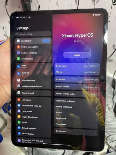 Xiaomi Pad 7 pro