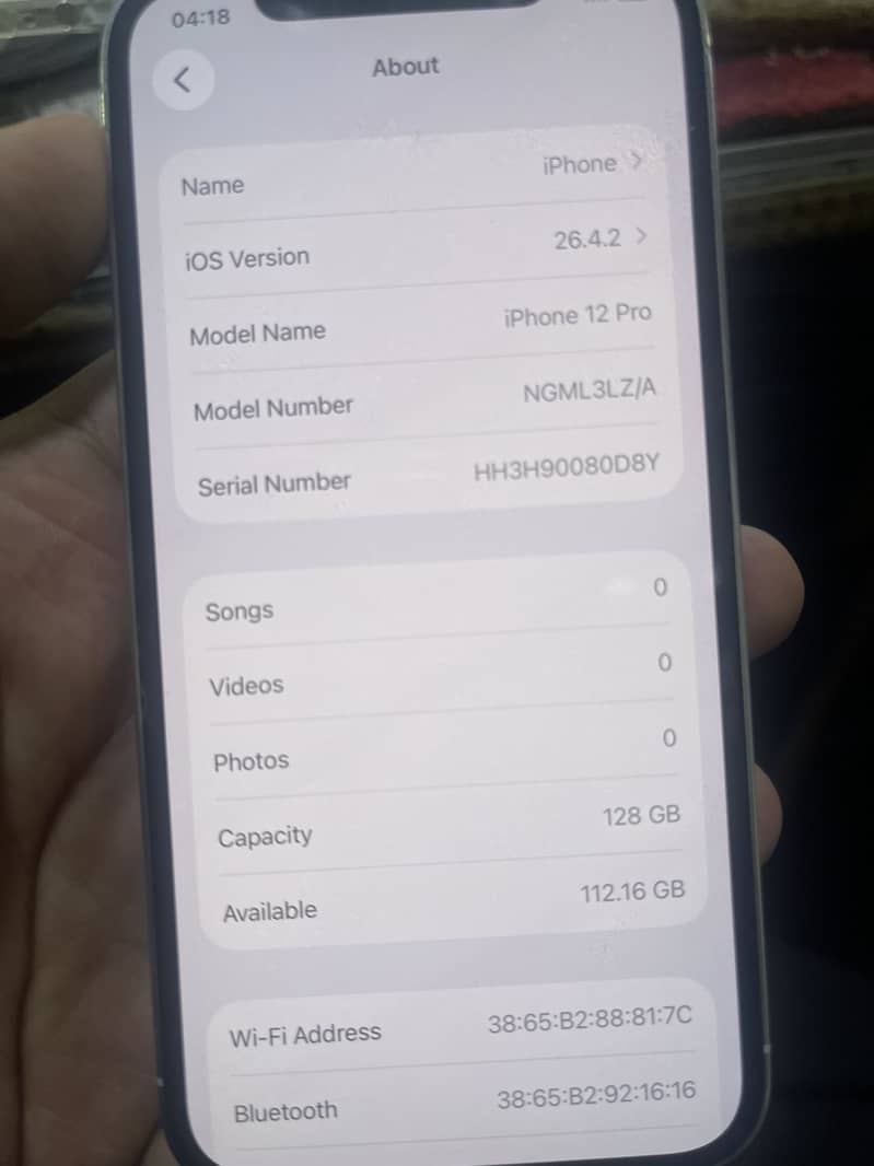 Iphone 12 pro 4