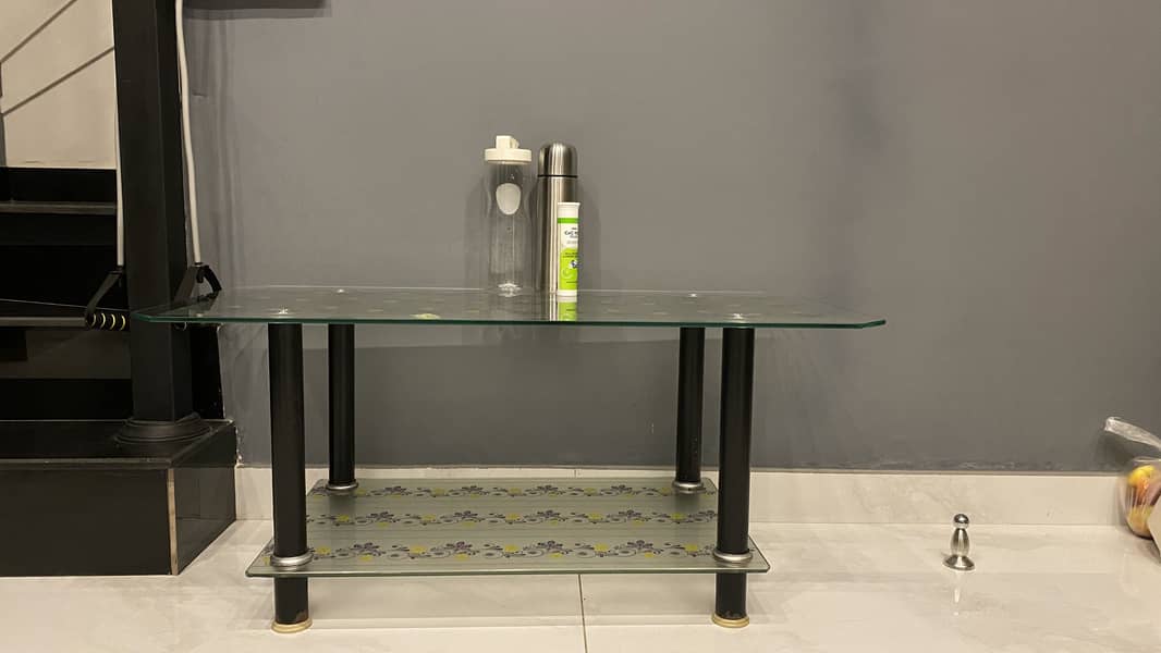 Glass table 0