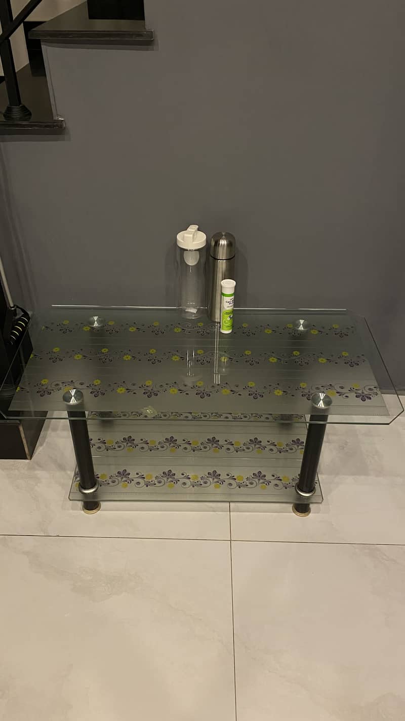 Glass table 2