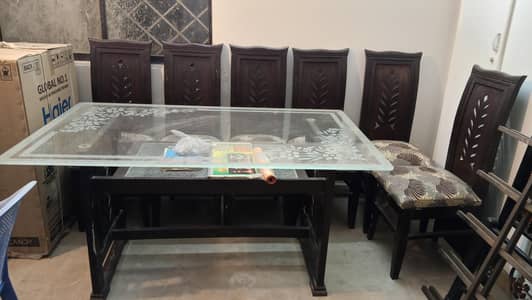 “6 Seater Wooden Dining Table