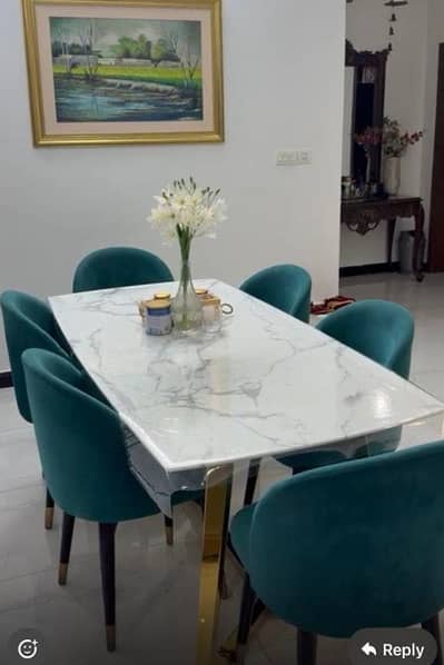 6 dining chairs available for sale
