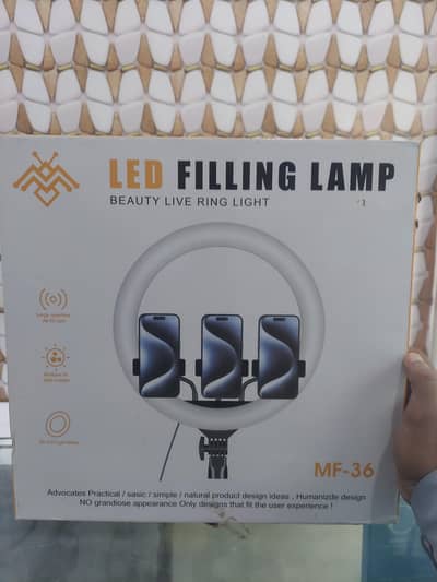ring ligth with stand