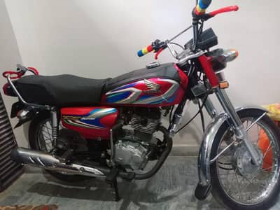 Honda CG 125 2022 Model – Good Condition – Original Documents