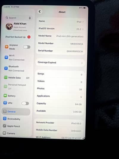 Ipad mini 6