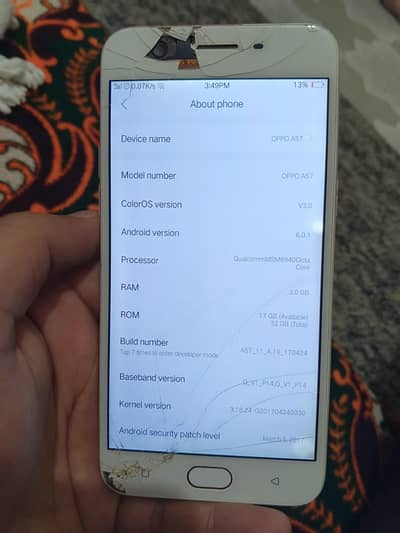Oppo A57 3/32 | dual Sim Approved