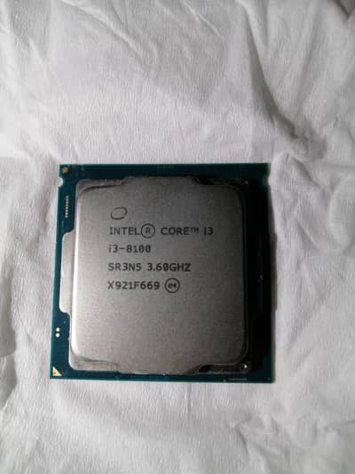 i3 8th gen used processor
