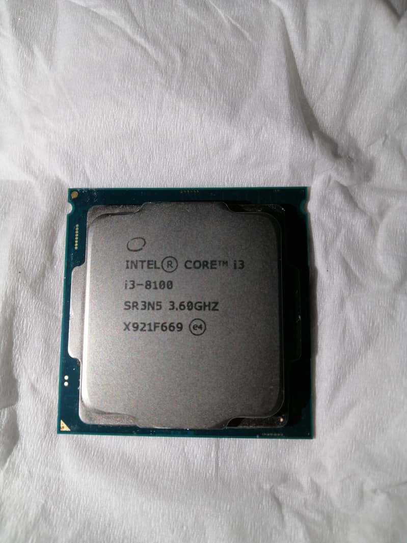 i3 8th gen used processor 0