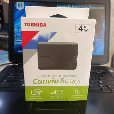 PORTABLE HDD 4TB BRAND NEW