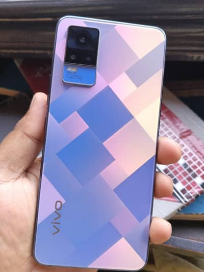 vivo v 21e with box charger for sale