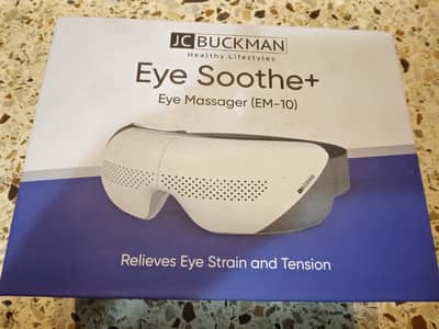 Eye Soothe+ massager Em-10 JC BuckMan with heater and sound