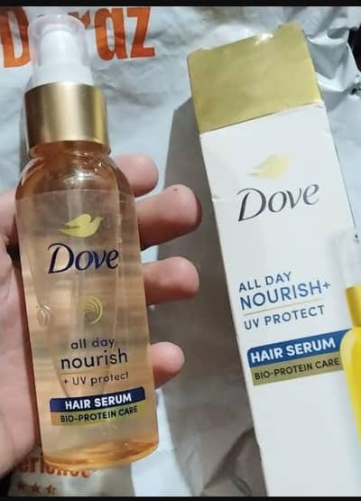 Dove hair serum