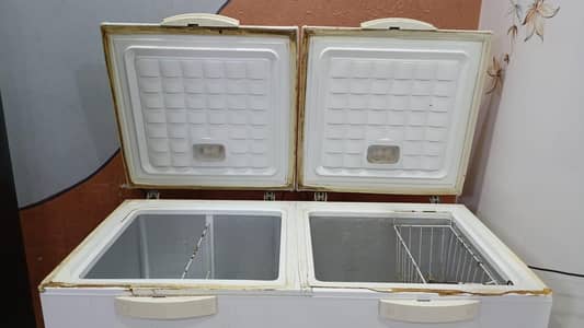 Double Door Deep Freezer for Sale 