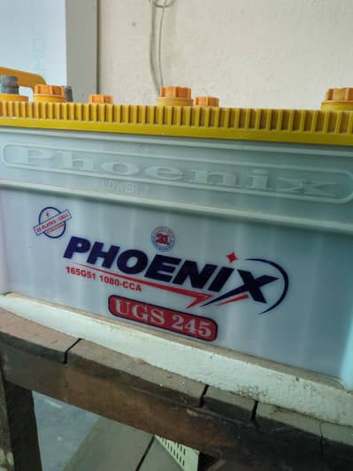 Phoenix UGS 245 (working) | 25 Plates | Heavy Duty Battery