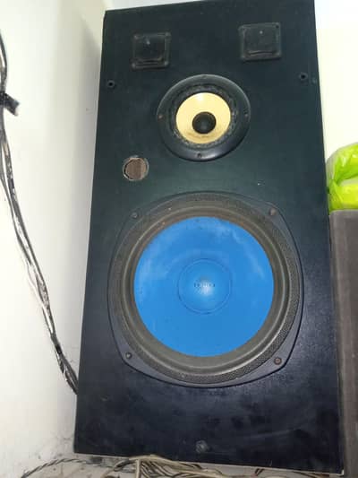 classic Sony speakers and alba deck