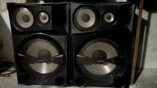 Sony SHAKE-7 Speakers Only – Massive 15-inch Subwoofers (2850W)