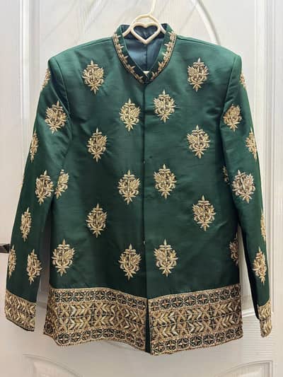 Royal Wedding Prince Coat & Fancy Waist Coat for Groom / Mehndi /Barat