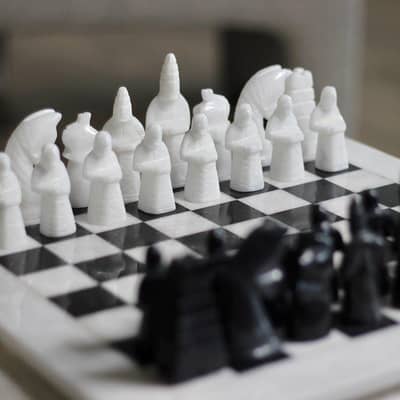 Marble Chess Board Game Set / Japanese Chess Set