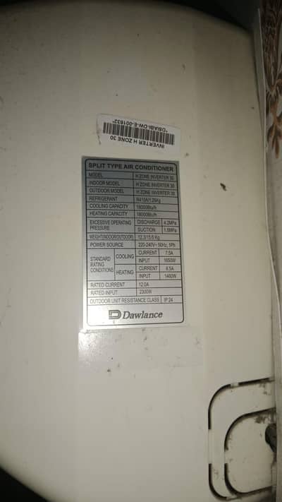 Dawlance AC 1.5 ton