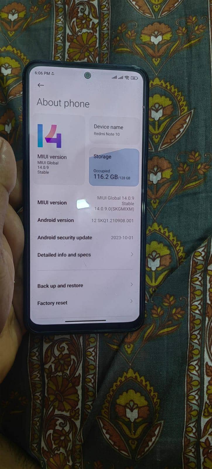 Redmi note 10 6