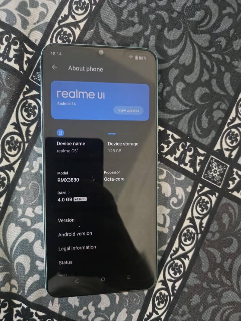 Realme Note 50 0