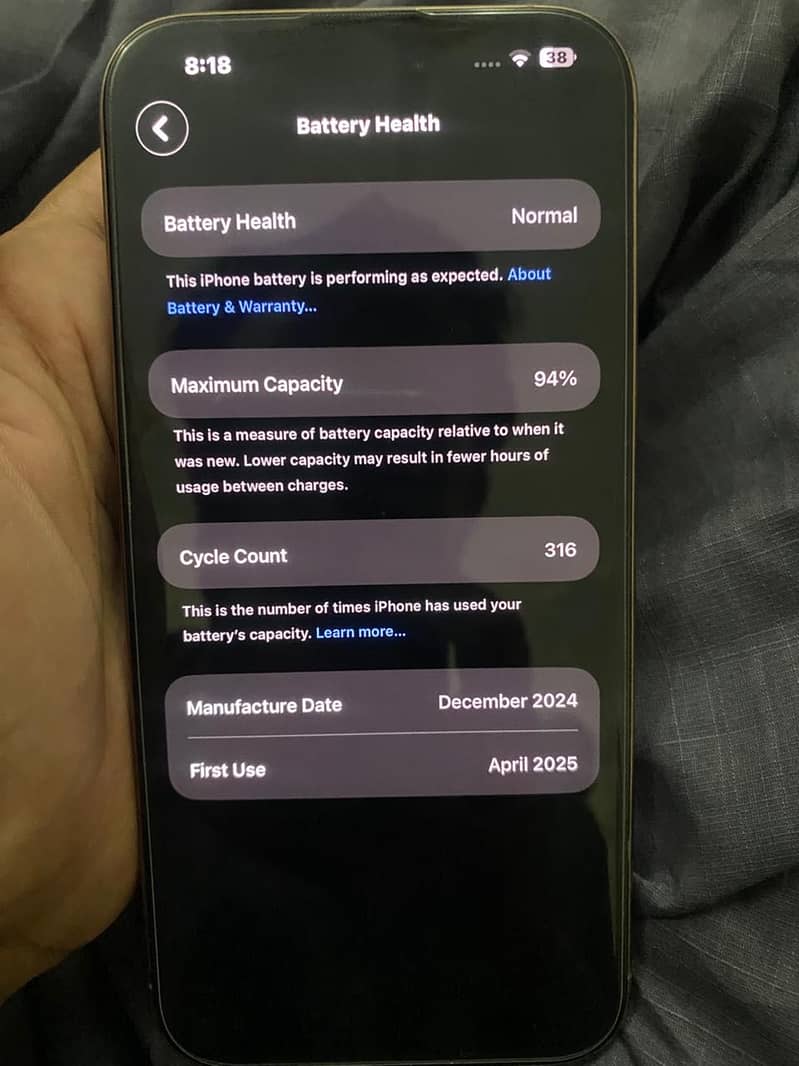 Iphone 16 pro max 5