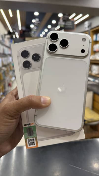 IPhone 17 Pro Max 256gb Silver PTA Approved