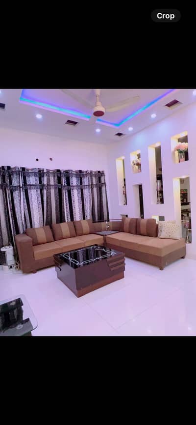 Sofa L shape with center table