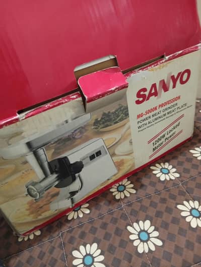 sanyo power meat grinder