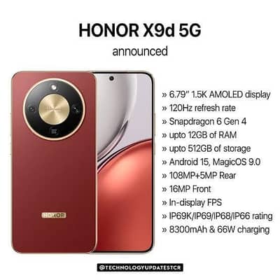 Honor X9D 5G