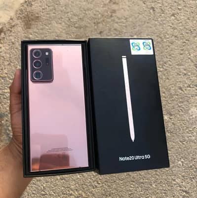 Note 20 ultra 12 256 full box official approved dual sim