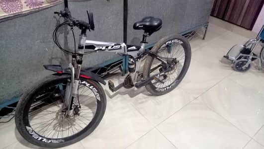gear folding bycycle