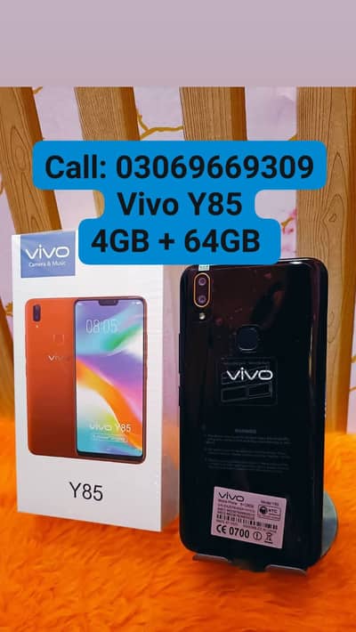Vivo Y85 10by10 PTA Approved 4GB + 64GB Orignal With Warranty & Box