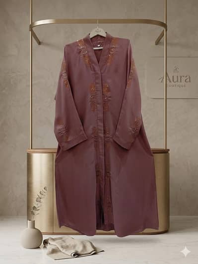 heavy embroidery Dubai Abayas