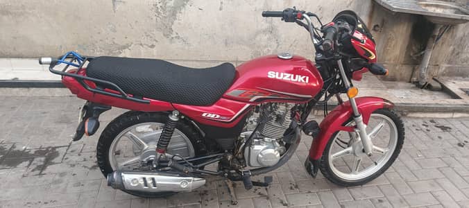 suzuki GD 110s red color 2020