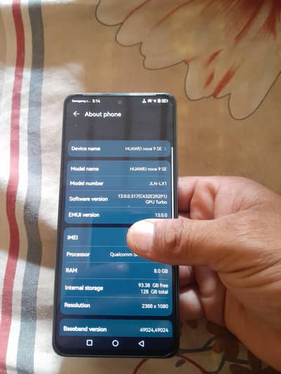 huawei nova 9se pta aprove no open repair exchange posibal
