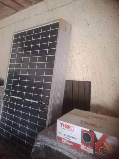 **LONGi 645W Solar Plates + Tiger 8KW Hybrid Solar Inverter for Sale**