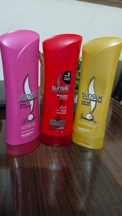 sunslik hair shampoo or conditioner