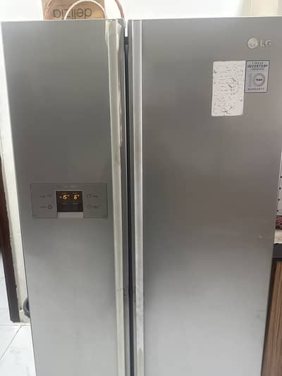 Lg double door fridge