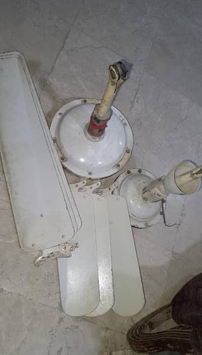 Good condition Two fan for sale,Size 56" and 36".