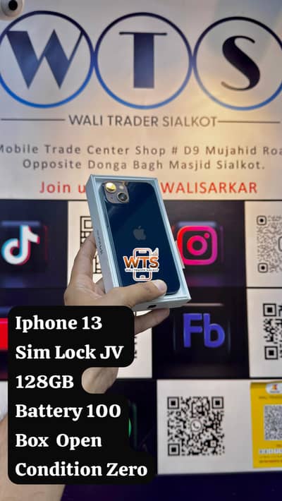 Iphone 13  Sim Lock JV  128GB