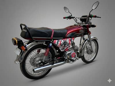 Hi speed 70 model 2024. condition very good. 10/10