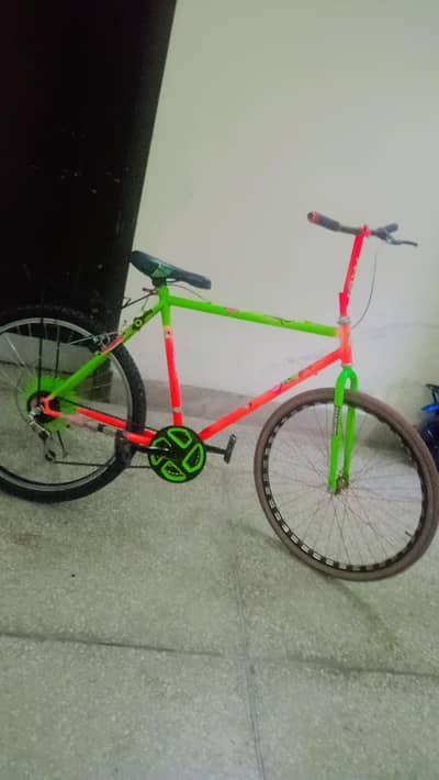 by cycle