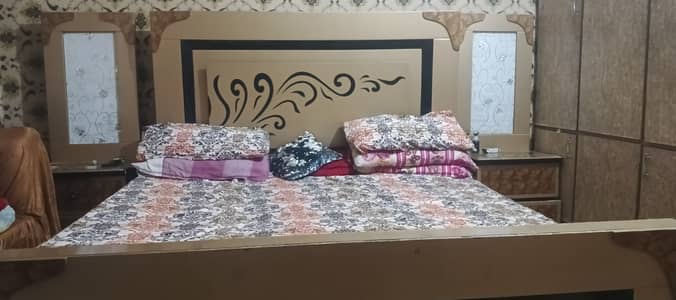 King size bed set without mattress
