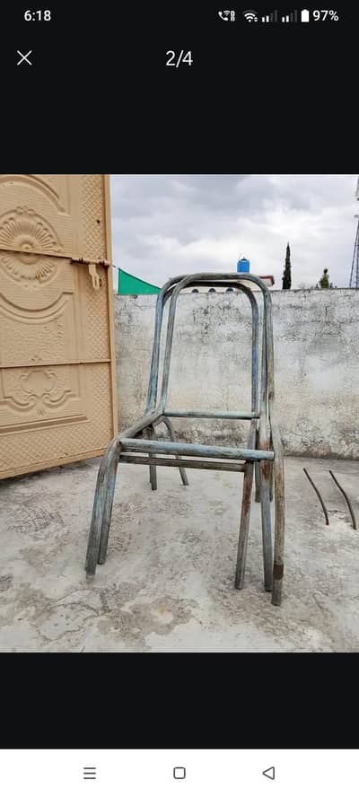Antique iron Chairs Frame For Sale in Islamabad