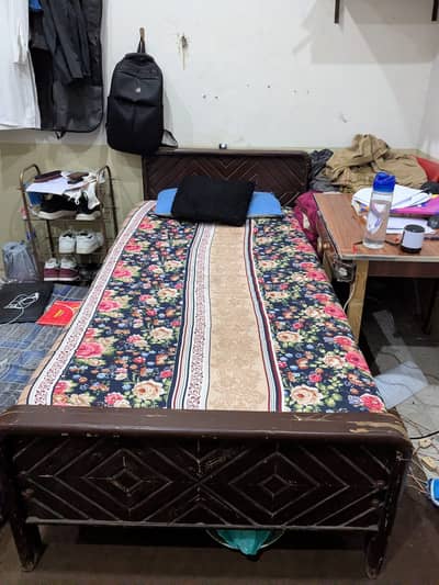 Solid Wood Single Bed for Sale