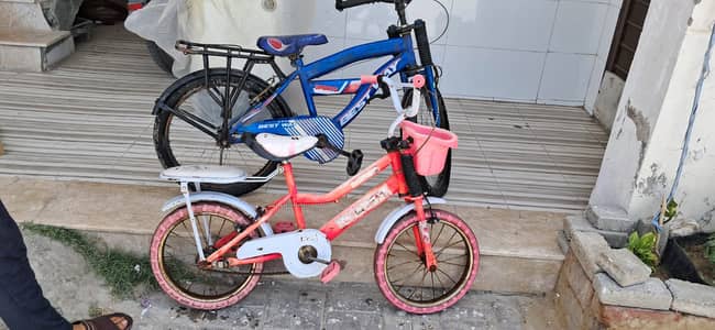 Kids 2 Bicycles for Sale - Demand -Rs. 15000/- for both